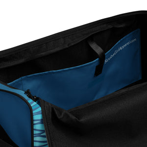 Scuba Duffle Bag - Sea Turtle (Teal Waves)