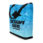 Load image into Gallery viewer, Scuba Tote Bag - Turbo Ray (Oceans Deep)
