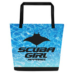 Load image into Gallery viewer, Scuba Tote Bag - Turbo Ray (Oceans Deep)
