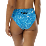 Load image into Gallery viewer, SG High-Waisted Bikini Bottom (Ocean Deep)
