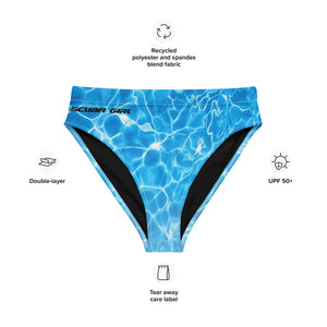 SG High-Waisted Bikini Bottom (Ocean Deep)