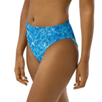 Load image into Gallery viewer, SG High-Waisted Bikini Bottom (Ocean Deep)
