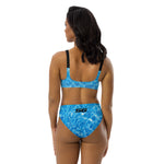 Load image into Gallery viewer, SG High-Waisted Bikini Swimsuit (Ocean Deep)
