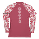 Load image into Gallery viewer, Women&#39;s SCUBA Rash Guard - Tiki (Coral)
