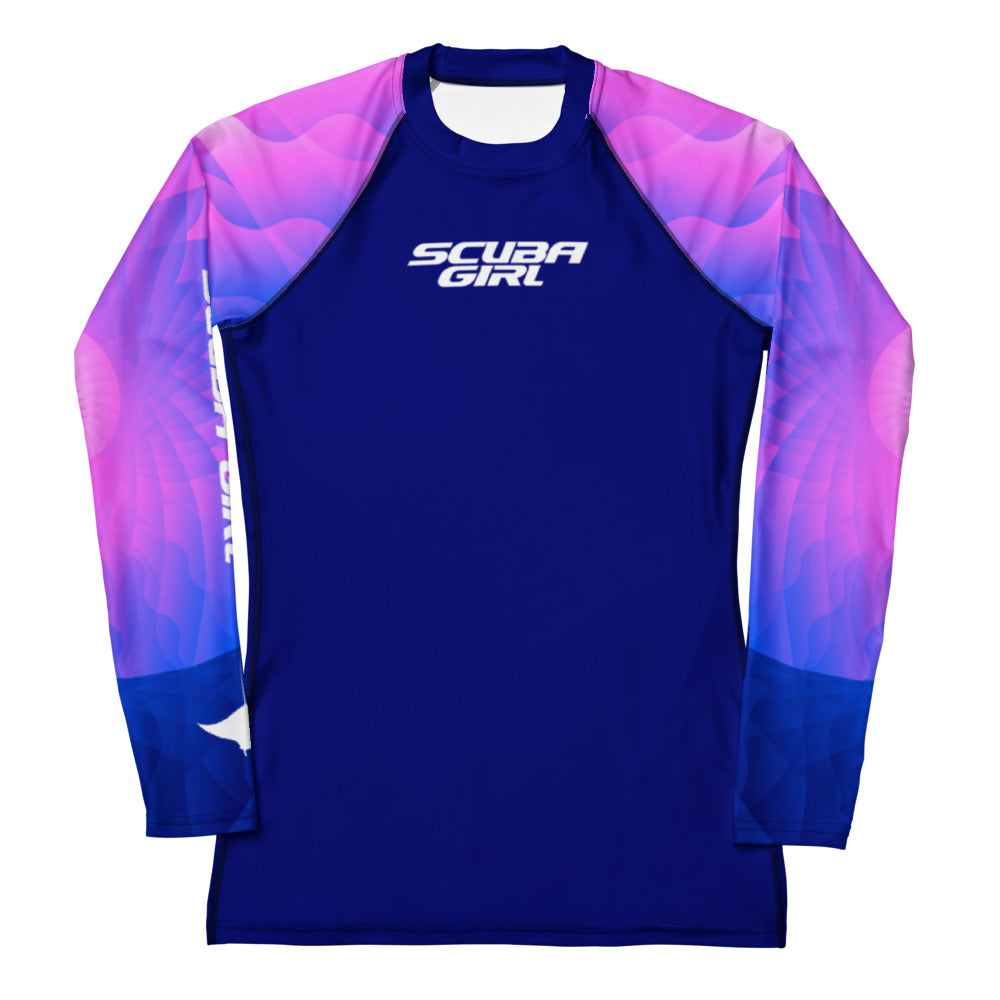 Moby's SGA Performance Rash Guard (Pink Nautilus)