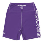 Load image into Gallery viewer, High-Waisted Pro Dive Shorts - Tiki (Purple)
