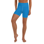 Load image into Gallery viewer, High-Waisted Pro Dive Shorts - Tiki (Blue)
