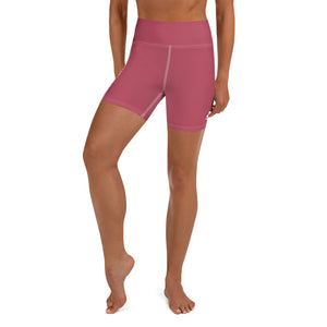 High-Waisted Pro Dive Shorts - Tiki (Coral)