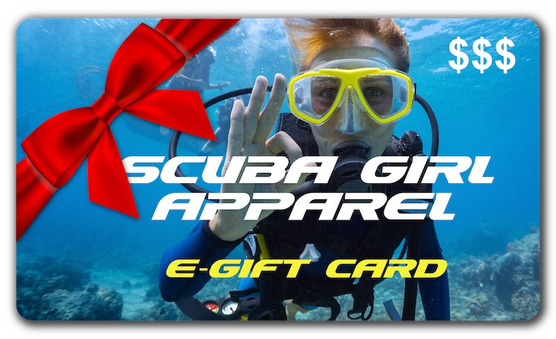 Scuba Girl Apparel GIFT CARDS