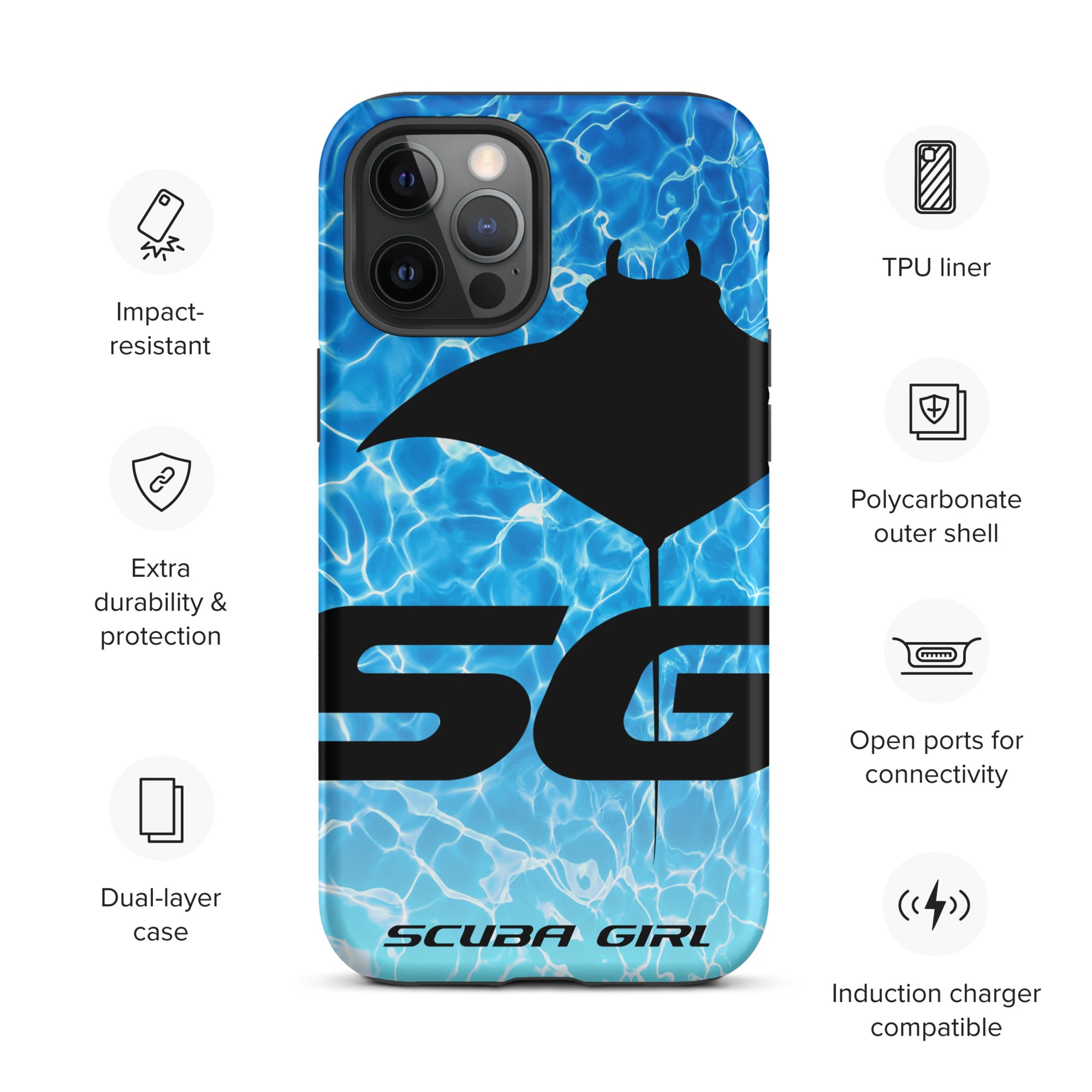 iPhone® Case - SG Turbo (Ocean Deep)