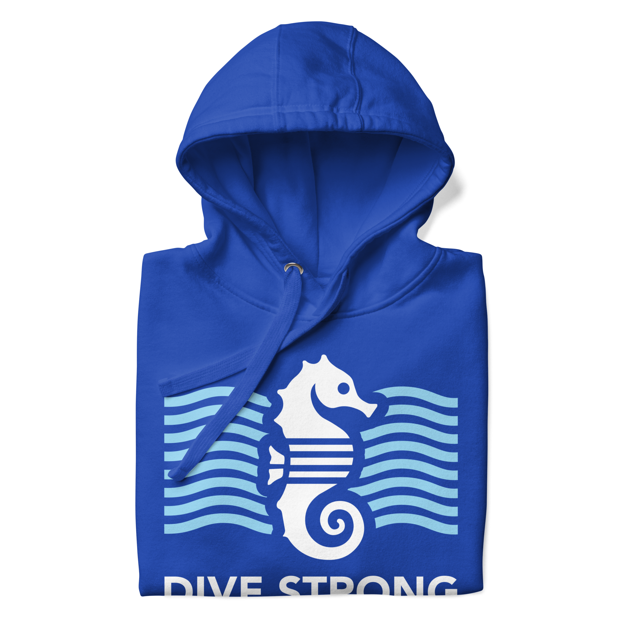 Hoodie Sweatshirt - Dive Strong