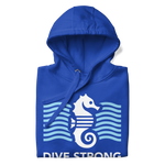 Load image into Gallery viewer, Hoodie Sweatshirt - Dive Strong
