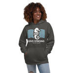 Load image into Gallery viewer, Hoodie Sweatshirt - Dive Strong
