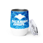 Load image into Gallery viewer, Wine Tumbler - Turbo Ray (Ocean Deep)
