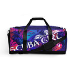 Load image into Gallery viewer, Scuba Duffle Bag - Sea Turtle (Tropical Leaves)
