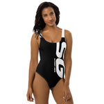 Load image into Gallery viewer, SG One-Piece Swimsuit (Solid Black)
