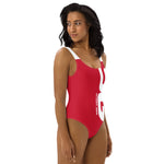 Load image into Gallery viewer, SG One-Piece Swimsuit (Solid Red)
