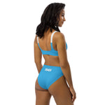 Load image into Gallery viewer, SG High-Waisted Bikini Swimsuit (Sky Blue)
