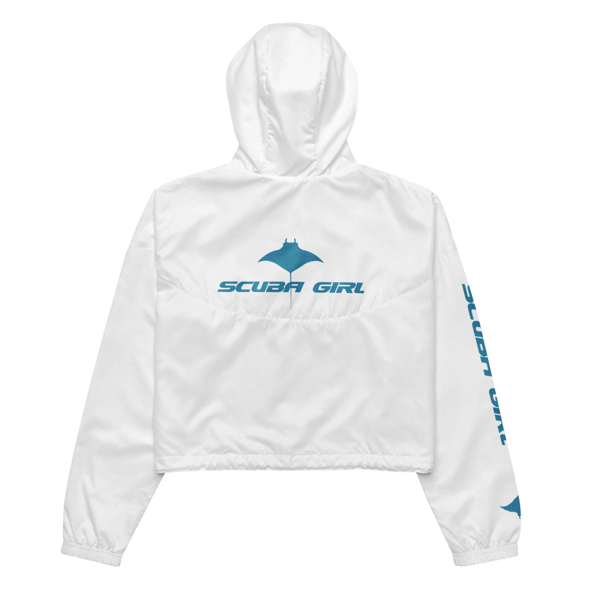 Scuba Cropped Windbreaker - SG Turbo (White)