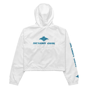 Scuba Cropped Windbreaker - SG Turbo (White)