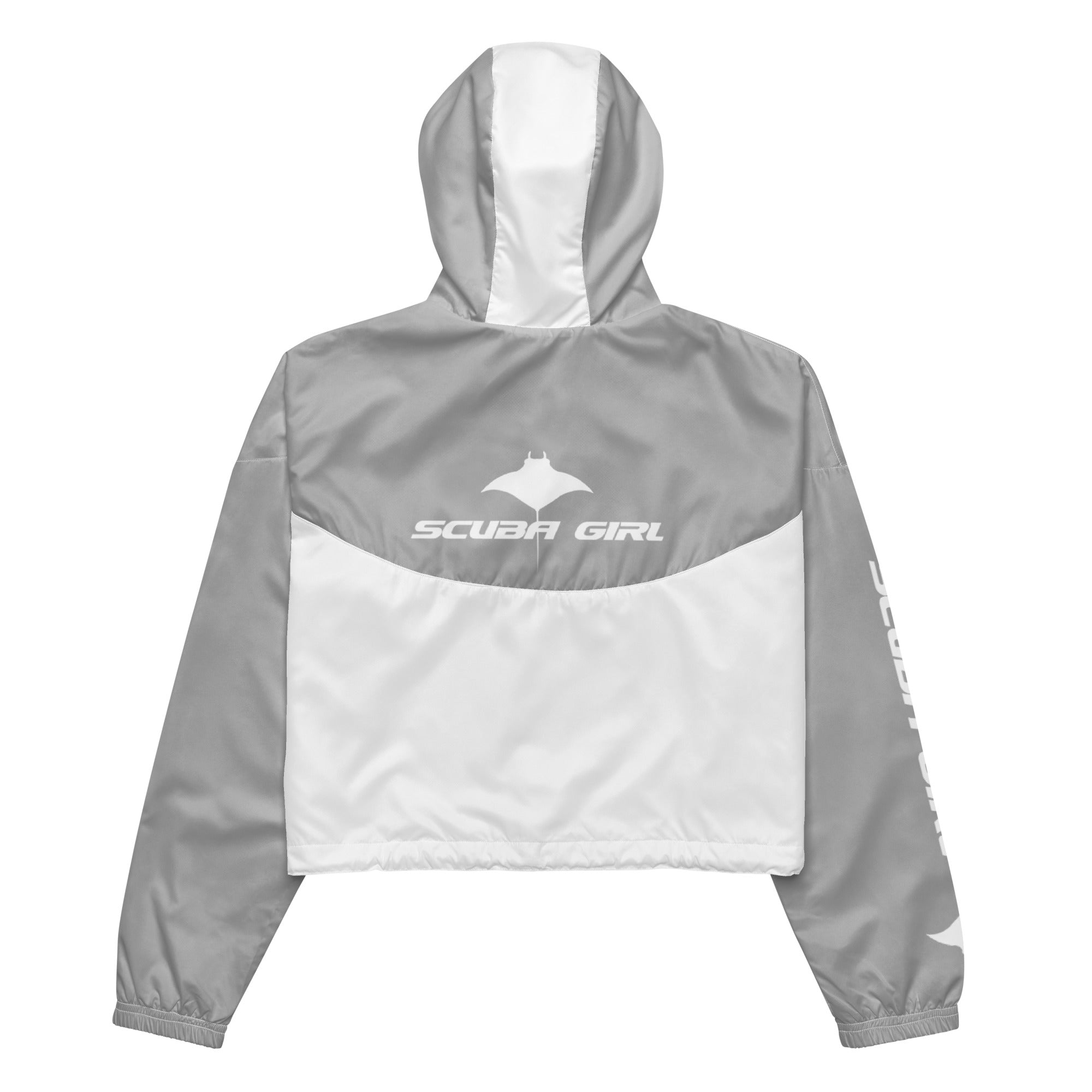 Scuba Cropped Windbreaker - SG Turbo (Silver)