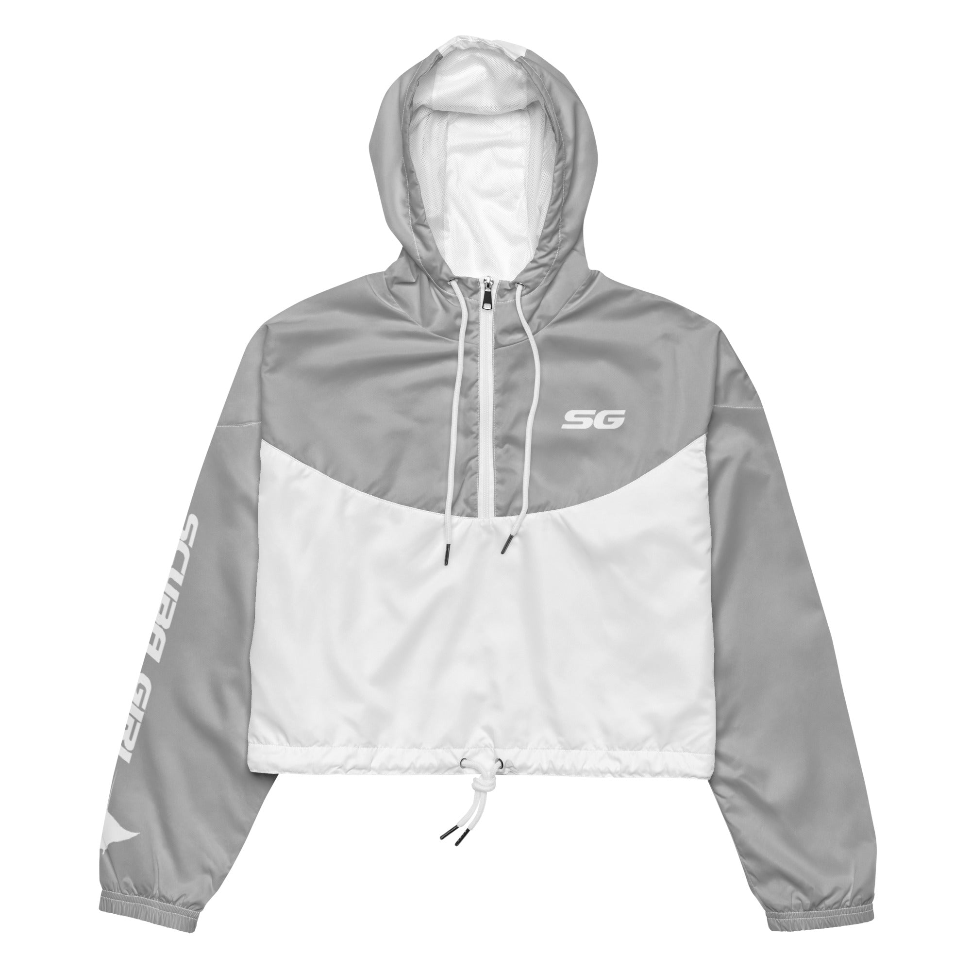 Scuba Cropped Windbreaker - SG Turbo (Silver)