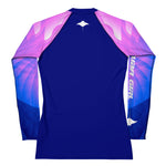 Load image into Gallery viewer, Women&#39;s Scuba Rash Guard - Turbo Ray (Pink Shell)
