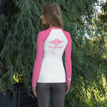 Load image into Gallery viewer, Rash Guard - Tribal Ray (Pink)
