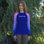 Load image into Gallery viewer, Women&#39;s Scuba Rash Guard - Turbo Ray (Pink Shell)
