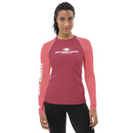 Load image into Gallery viewer, Women&#39;s Scuba Rash Guard - SG Turbo (Coral)
