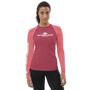 Women's Scuba Rash Guard - SG Turbo (Coral)