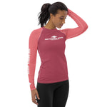 Load image into Gallery viewer, Women&#39;s Scuba Rash Guard - SG Turbo (Coral)
