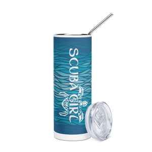 Stainless Steel Tumbler - Sea Turtle (Waves)