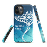 Load image into Gallery viewer, iPhone Case - Tribal Ray (Deep Ocean)
