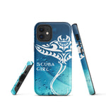 Load image into Gallery viewer, iPhone Case - Tribal Ray (Deep Ocean)
