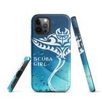 Load image into Gallery viewer, iPhone Case - Tribal Ray (Deep Ocean)
