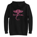 Load image into Gallery viewer, Hoodie - Tribal Ray (Pink Logo)
