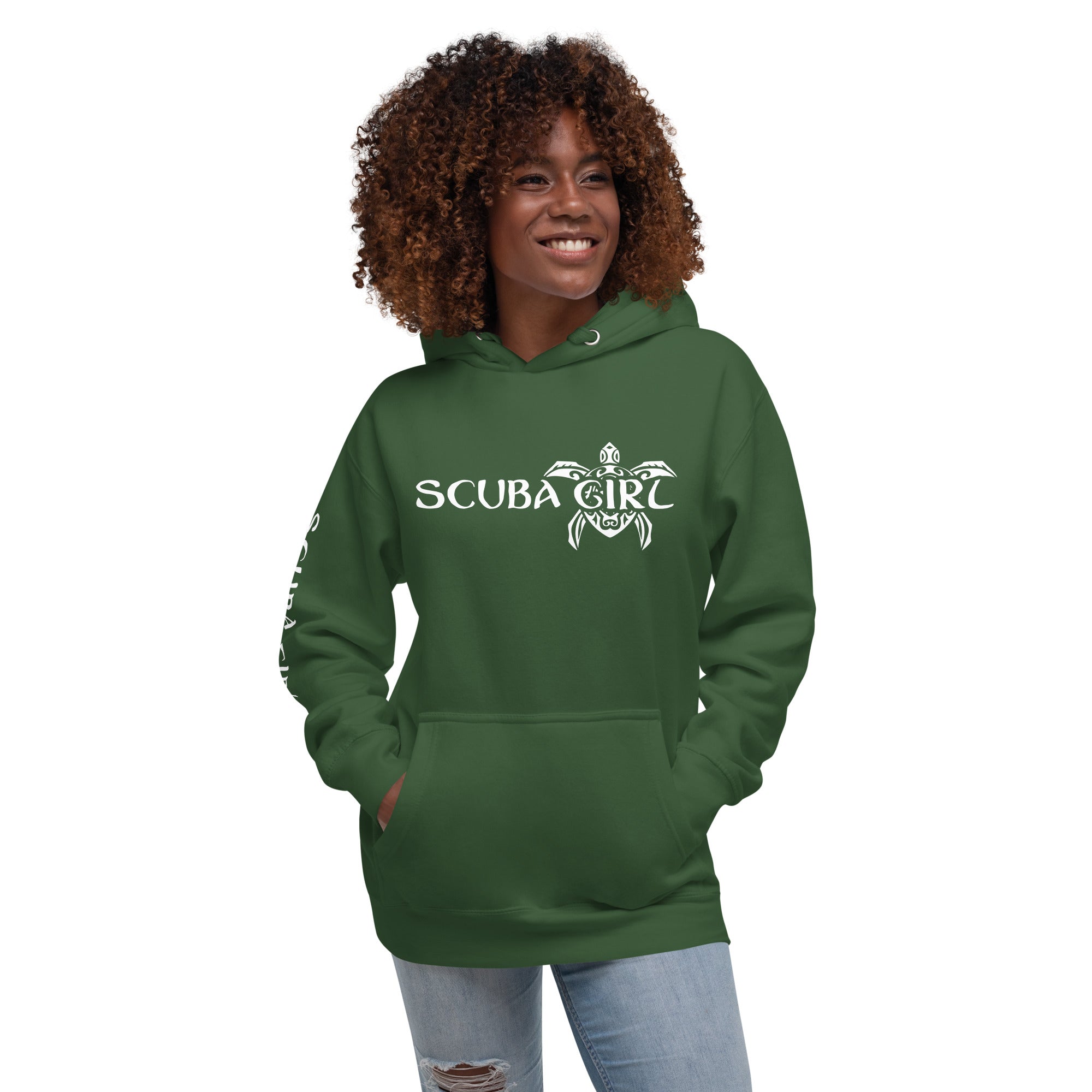 Hoodie - Sea Turtle (White Logo)