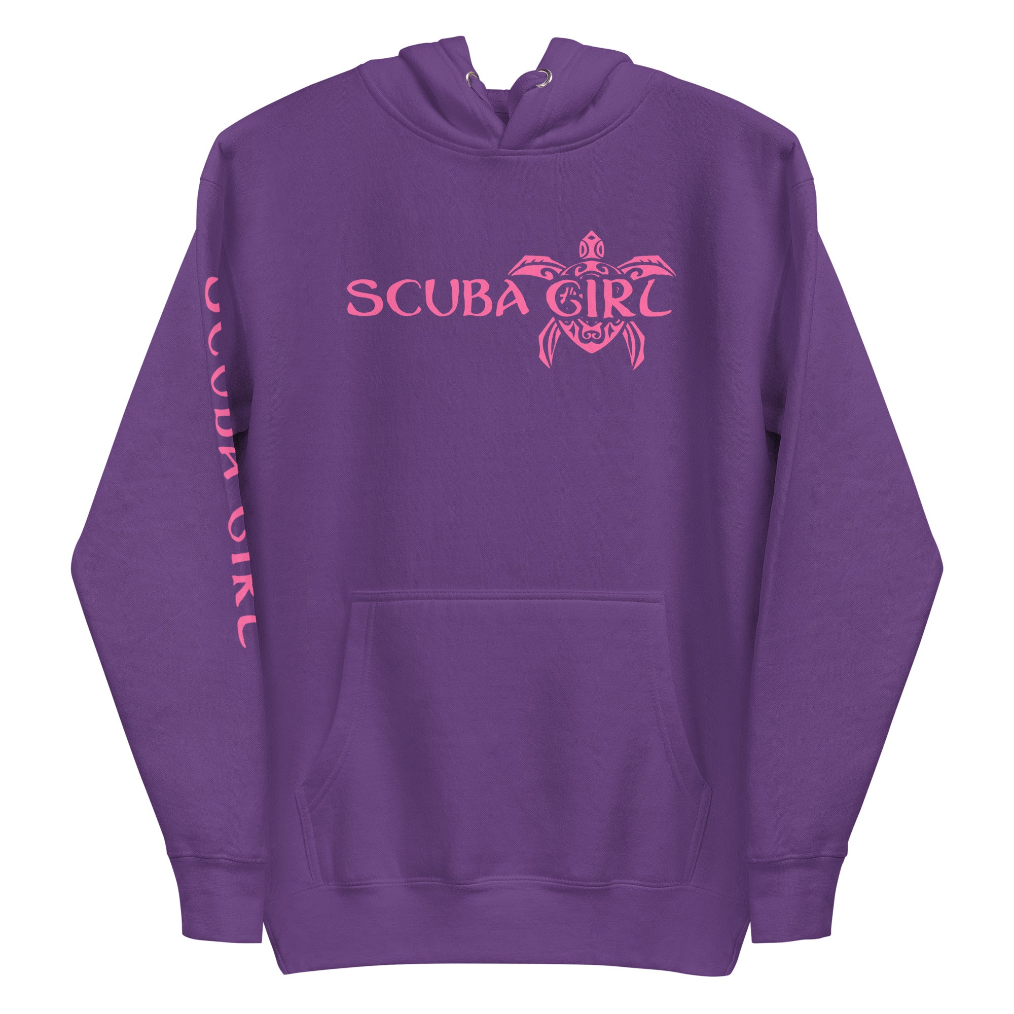 Hoodie - Sea Turtle (Pink Logo)