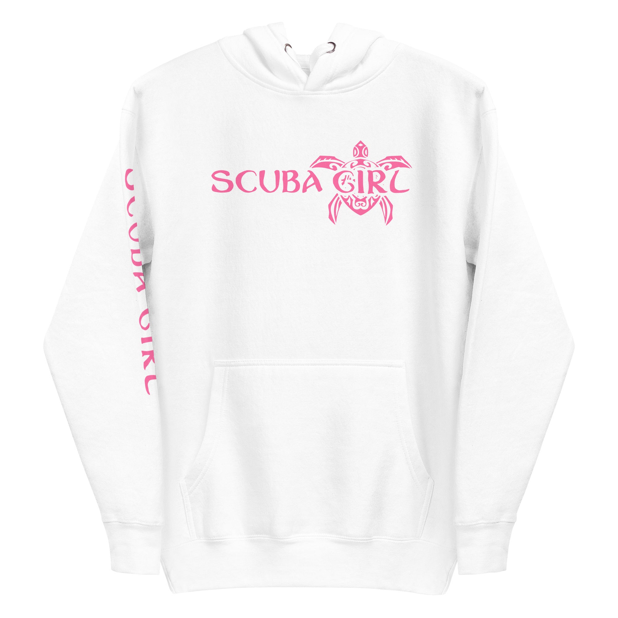 Hoodie - Sea Turtle (Pink Logo)