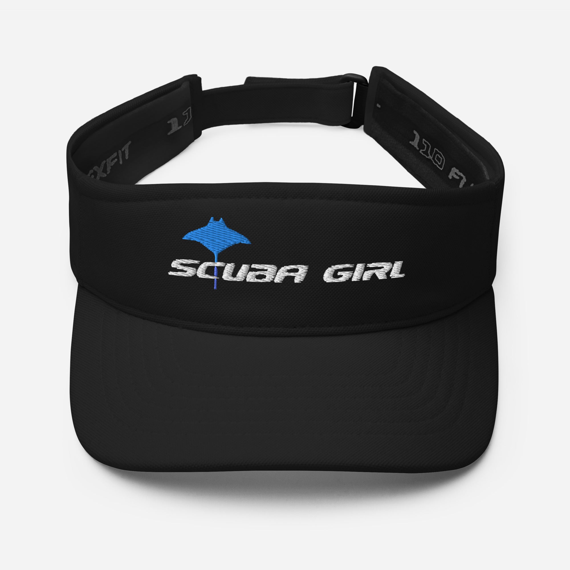 SG Black Visor (Blue/White Logo)