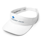 Load image into Gallery viewer, SG White Visor (Blue/Gray Logo)
